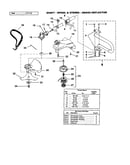 Shaft/spool/string/grass deflector