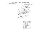 Homelite UT15164 shaft/spool/string/grass deflector diagram