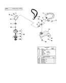 Shaft/spool/string/grass deflector