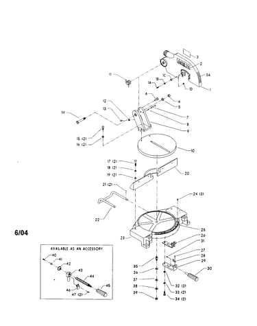 Table/upper guard/base