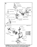 Air filter/carburetor/starter