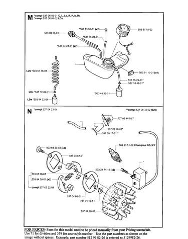 Fuel system/ignition/clutch