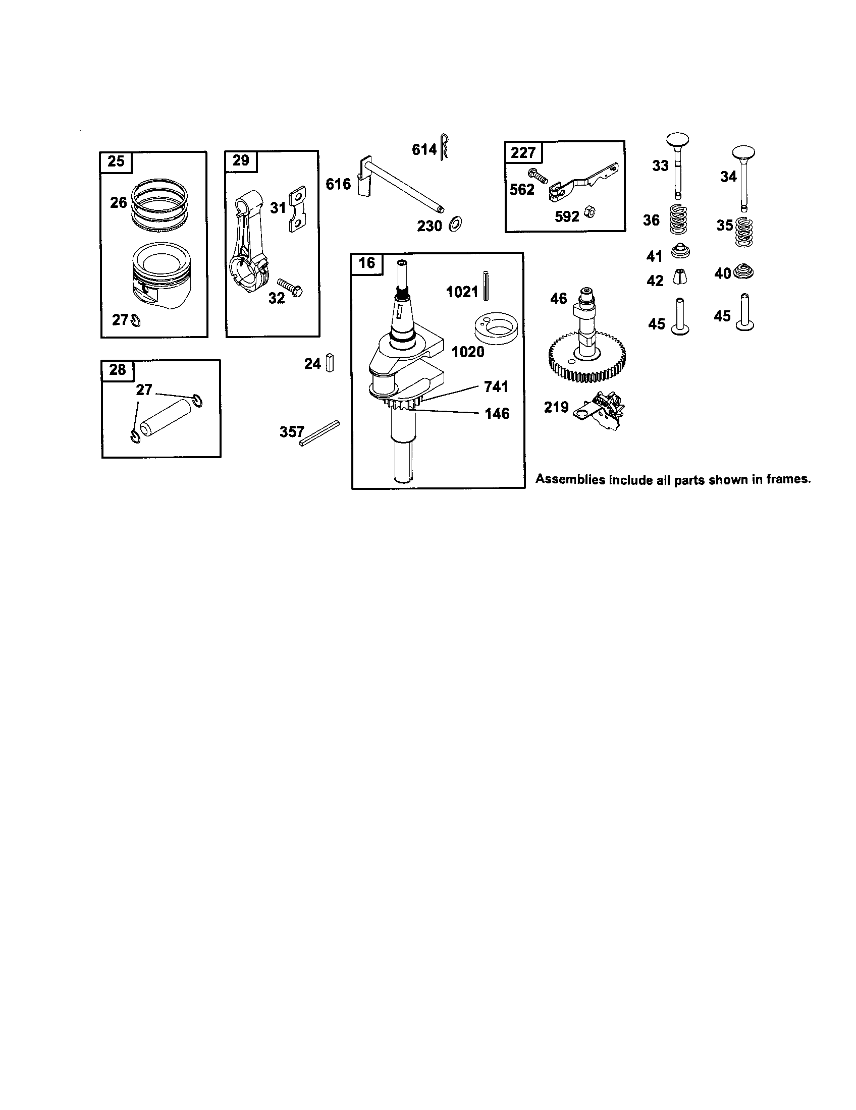 Crankshaft/piston