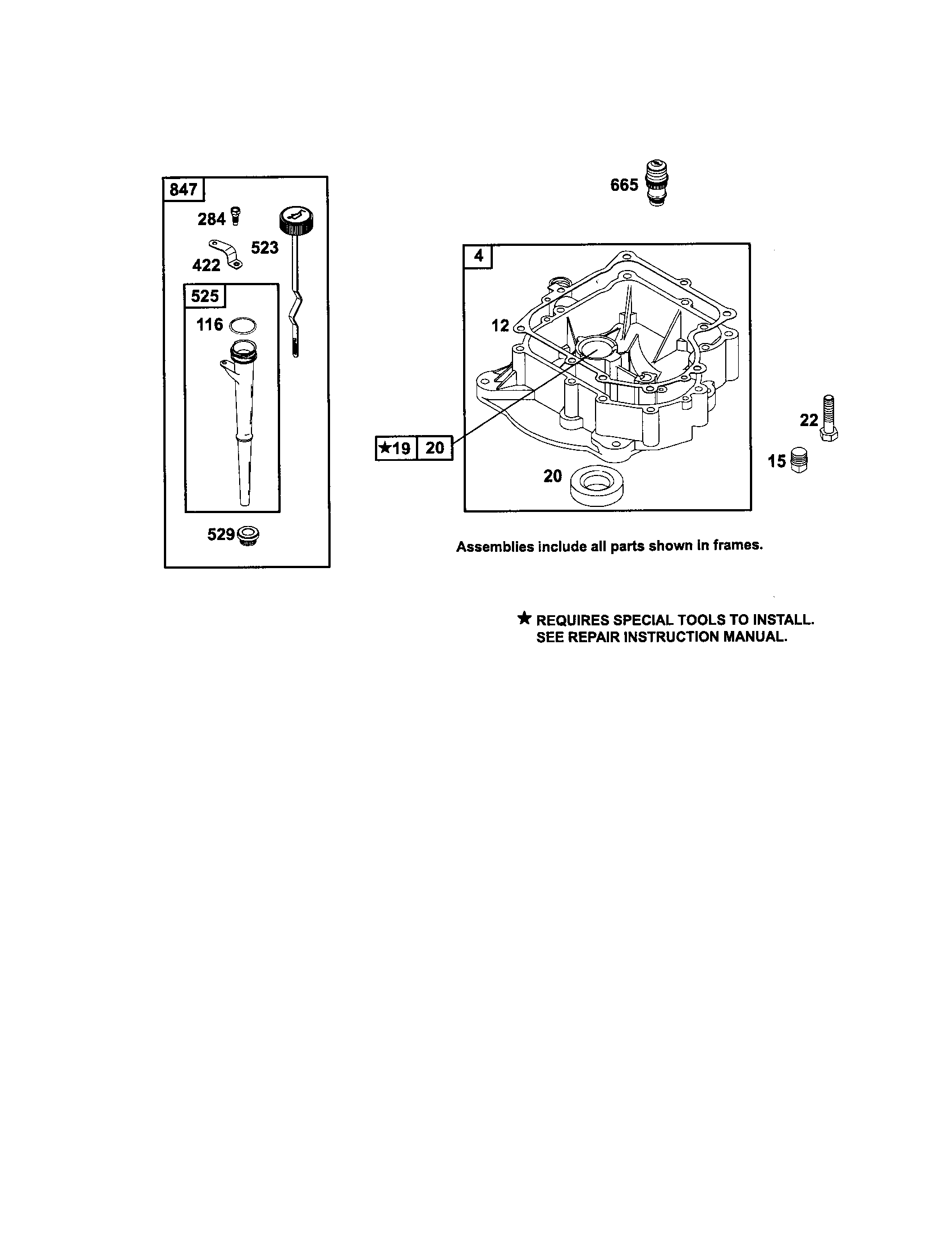 Sump-engine/dipstick/tube