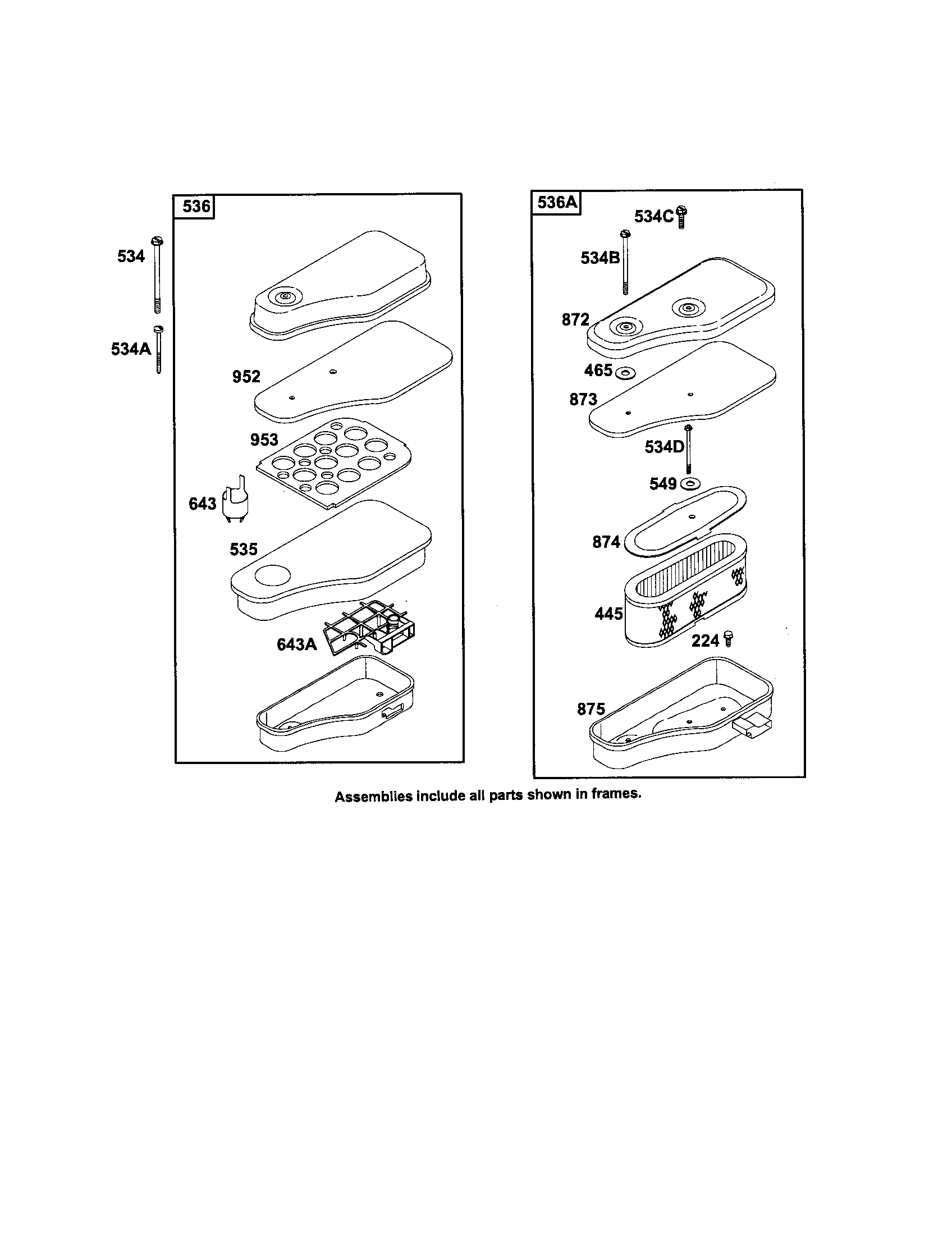 Air filter assembly