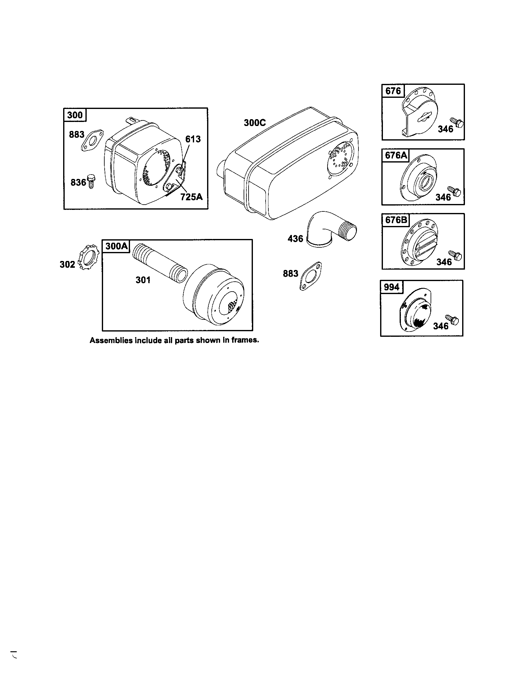 Muffler-exhaust/head shield
