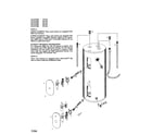 Kenmore 153327866 electric water heater diagram