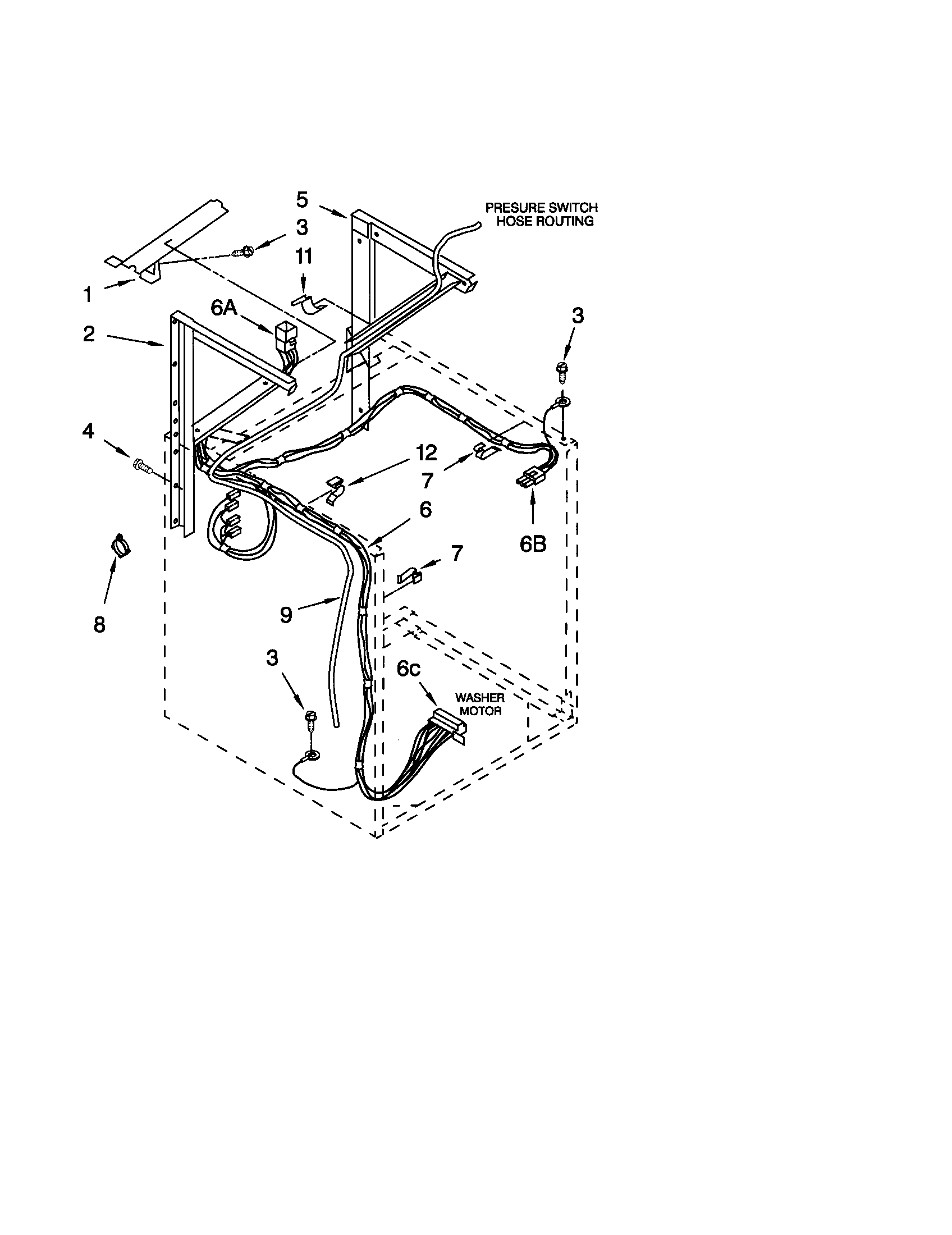 Dryer support and washer