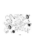 Engine/housing/handle/wheels/bag