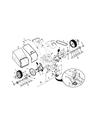 Wheels/tires/bag