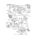 Craftsman 917388592 cylinder/crankshaft diagram