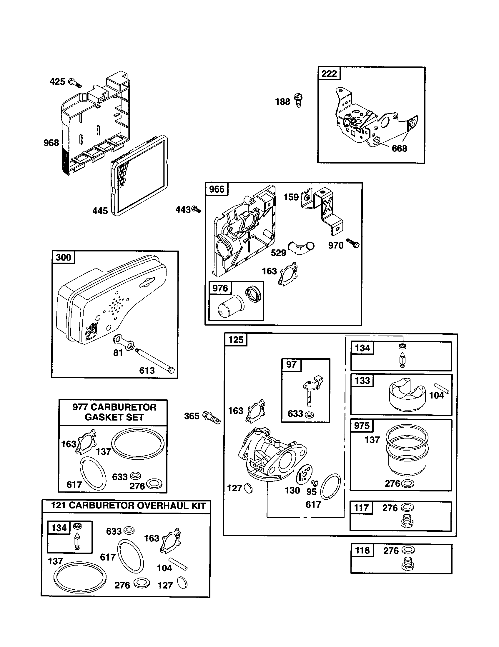 Carburetor/muffler