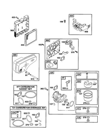 Carburetor/muffler