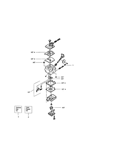 Carburetor kit #530069770