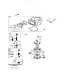 Motor-starter/housing-blower