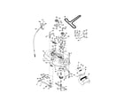 Craftsman 917273404 mower deck diagram