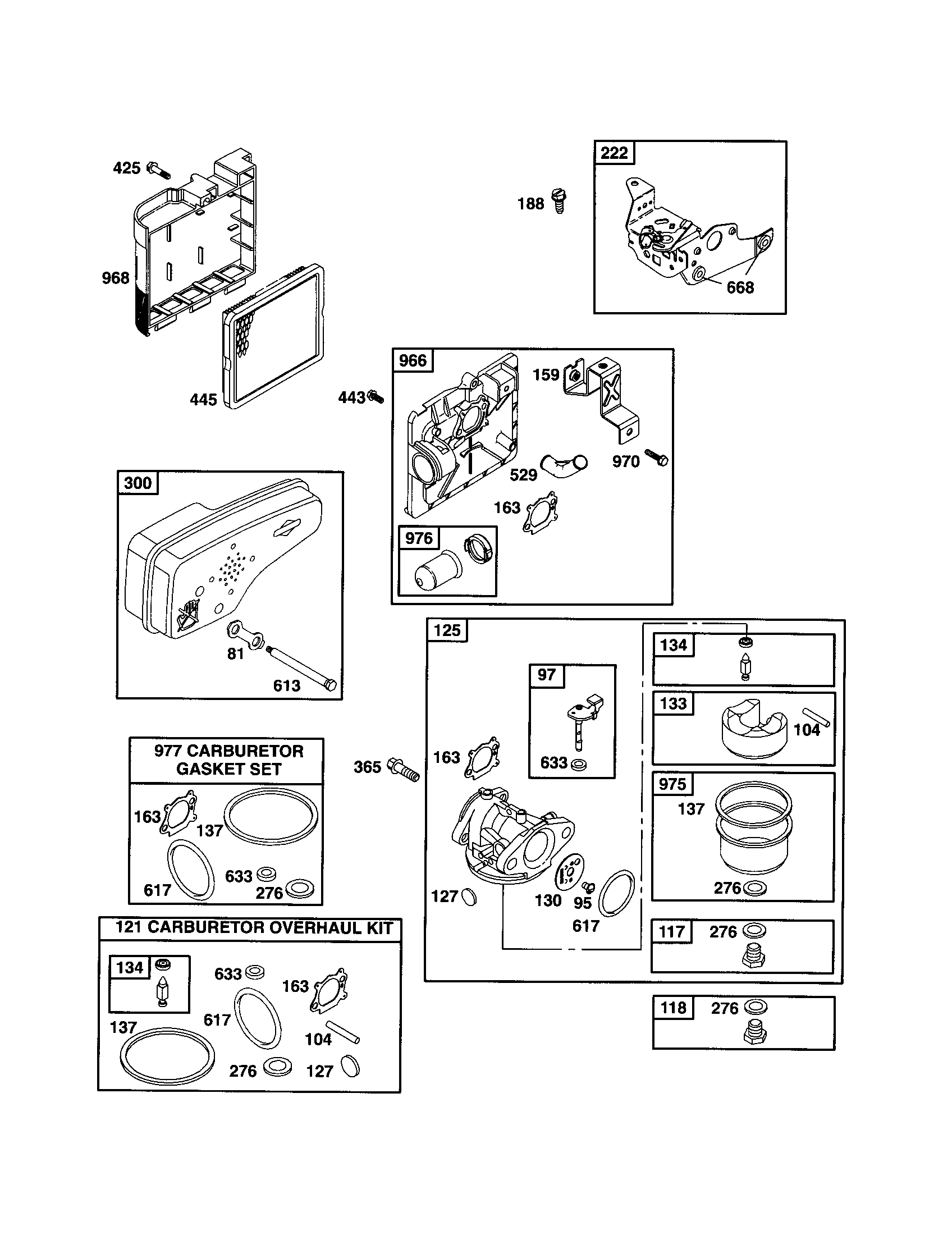 Carburetor/muffler