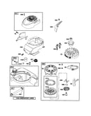 Starter-rewind/blower-housing