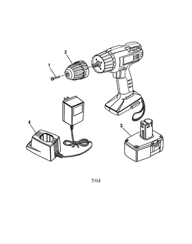 14.4 volt cordless drill-driver