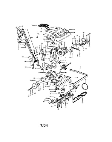 Main body/handle/hood