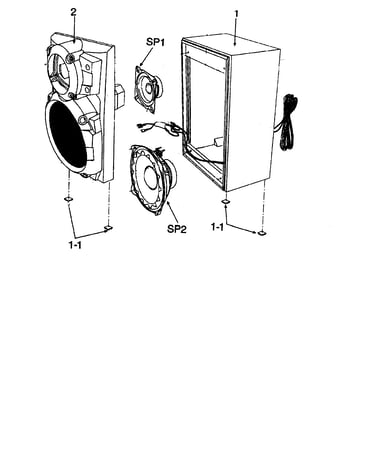 Woofer/tweeter
