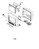 Tv/vcr/dvd combo