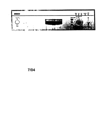 Control panel