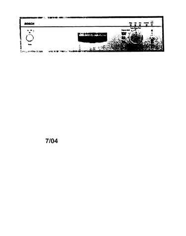 Control panel