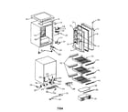 Kenmore 56491495100 compact refrigerator assembly diagram