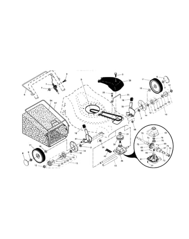 Wheels/tires/bag