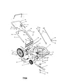 Hi-wheel rotary mower