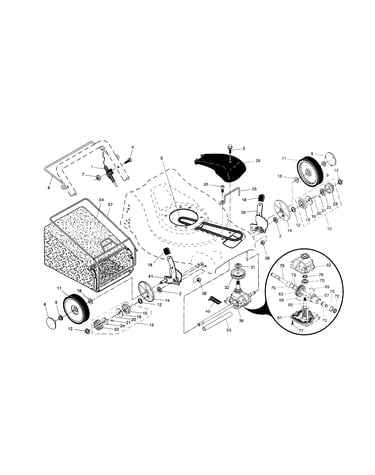 Wheels/tires/bag