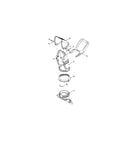 Chute handle/upper chute