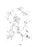Panel/handle/shift lever