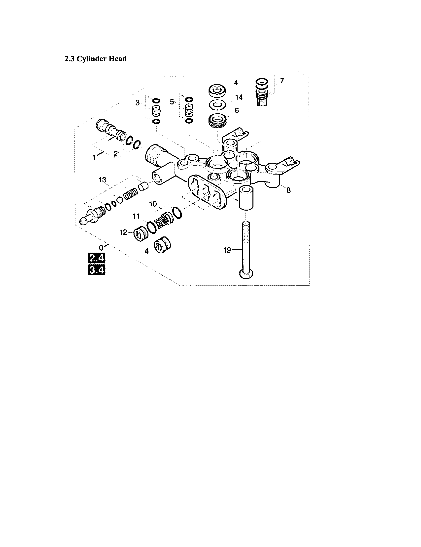 CYLINDER HEAD/PRESSURE VALVE