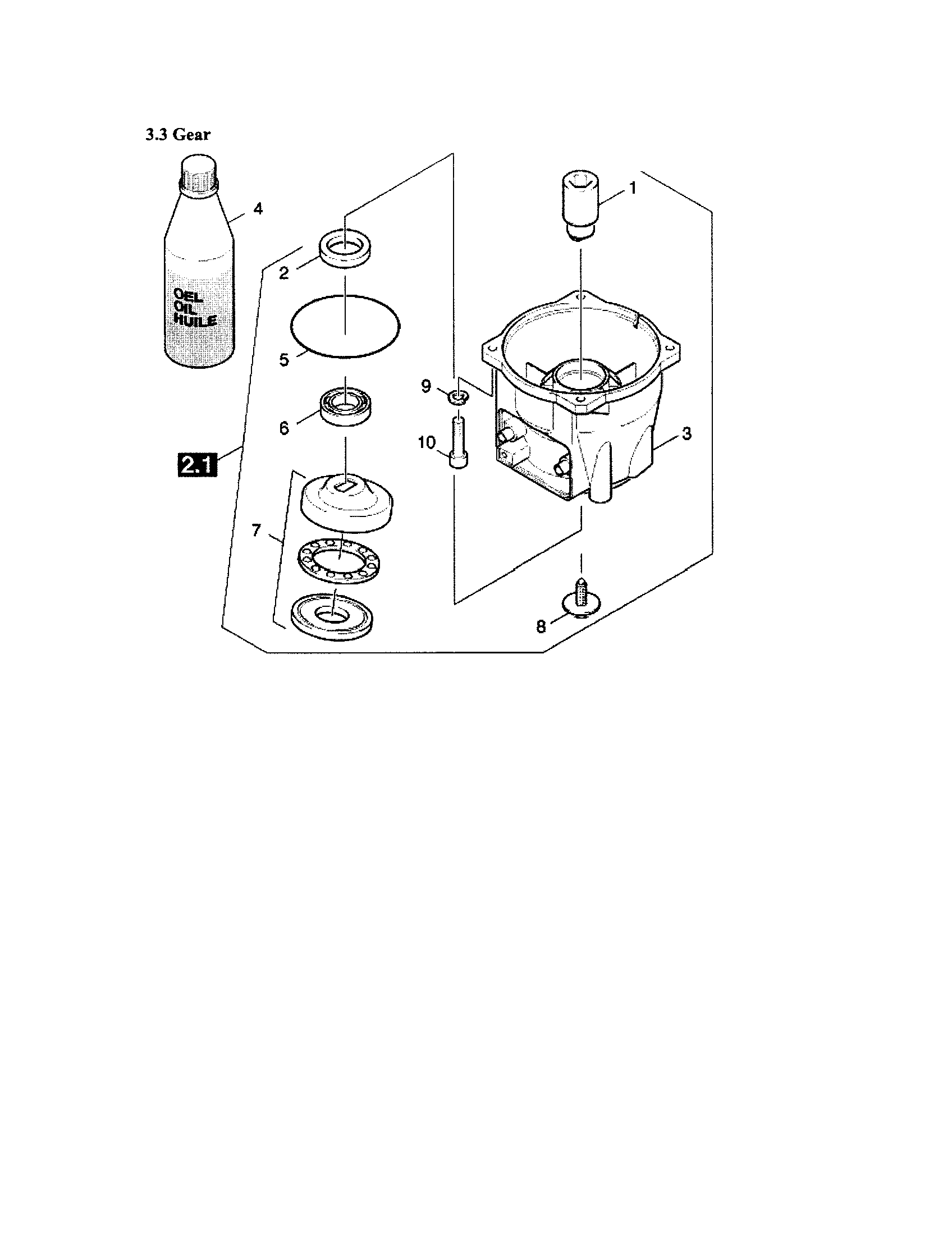 Gear/rotary shaft seal