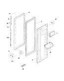 Refrigerator door