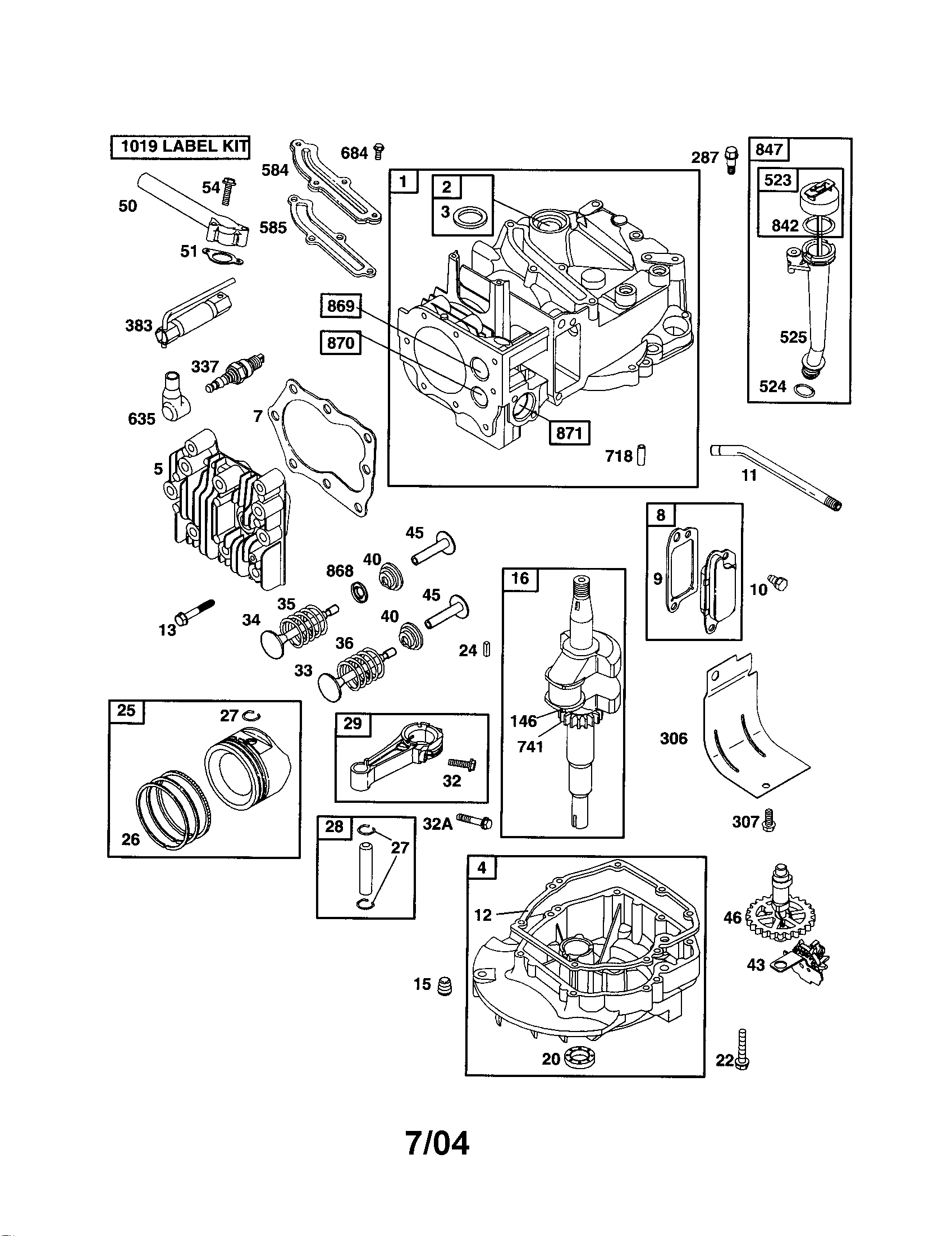 CYLINDER/CRANKSHAFT
