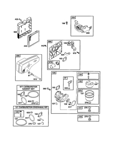 Carburetor/muffler