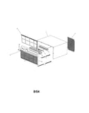 Cabinet front and wrapper