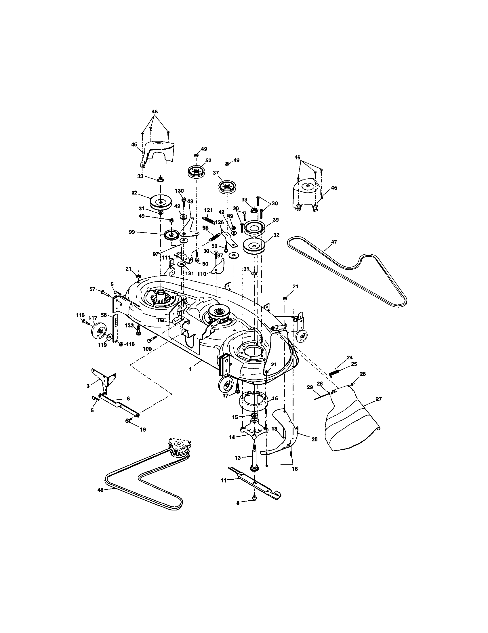 MOWER DECK