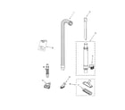 Kenmore 11635623401 hose and attachments diagram