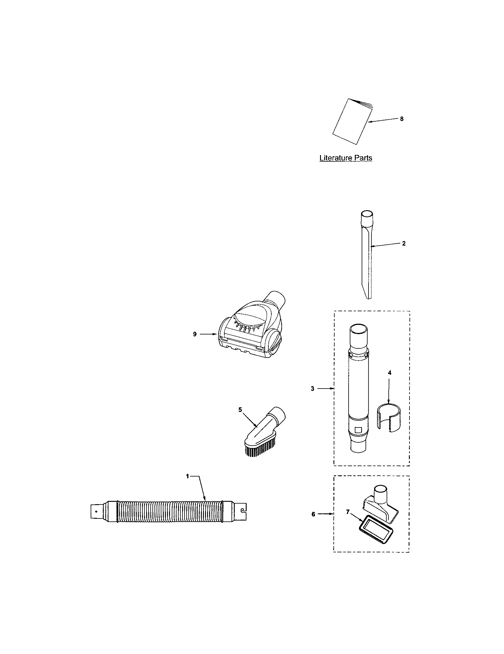 HOSE AND ATTAHCMENTS