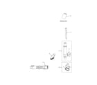 Kenmore 11634924401 hose and attachments diagram