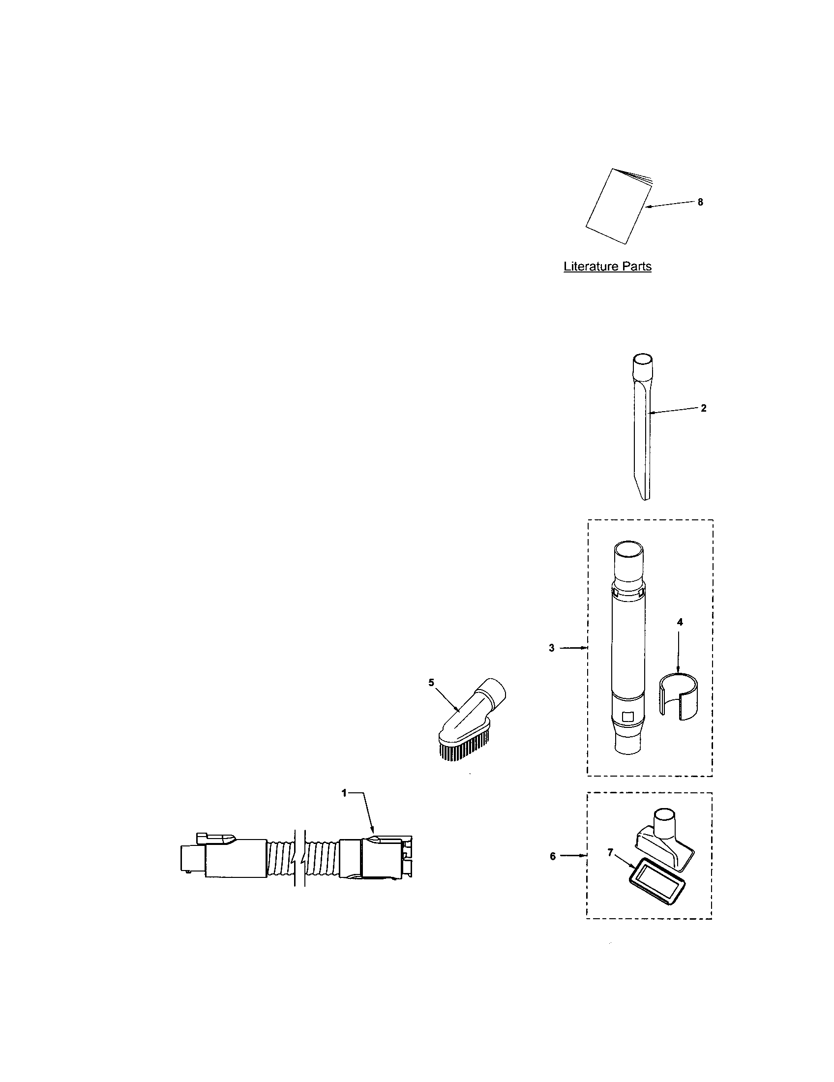 Hose and attachments