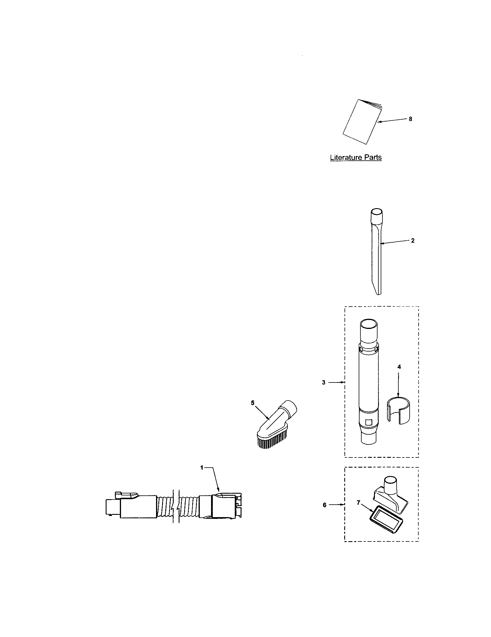 Hose and attachments
