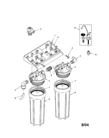 Water filter assembly