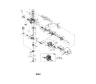 Poulan PRGT22H50B hydro gear transaxle diagram