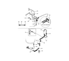 GE WDSS4120A0WW mixing valve/hoses diagram