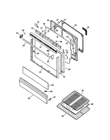 Door and drawer